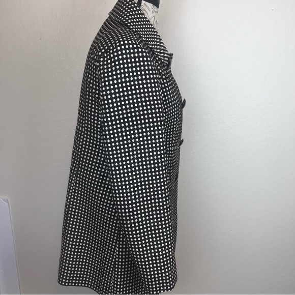 David Brooks blazer/jacket in black & white -women’s Medium - Picture 3 of 16